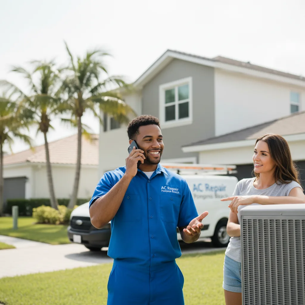 AC Repair Pompano Beach customer support in Newcomb